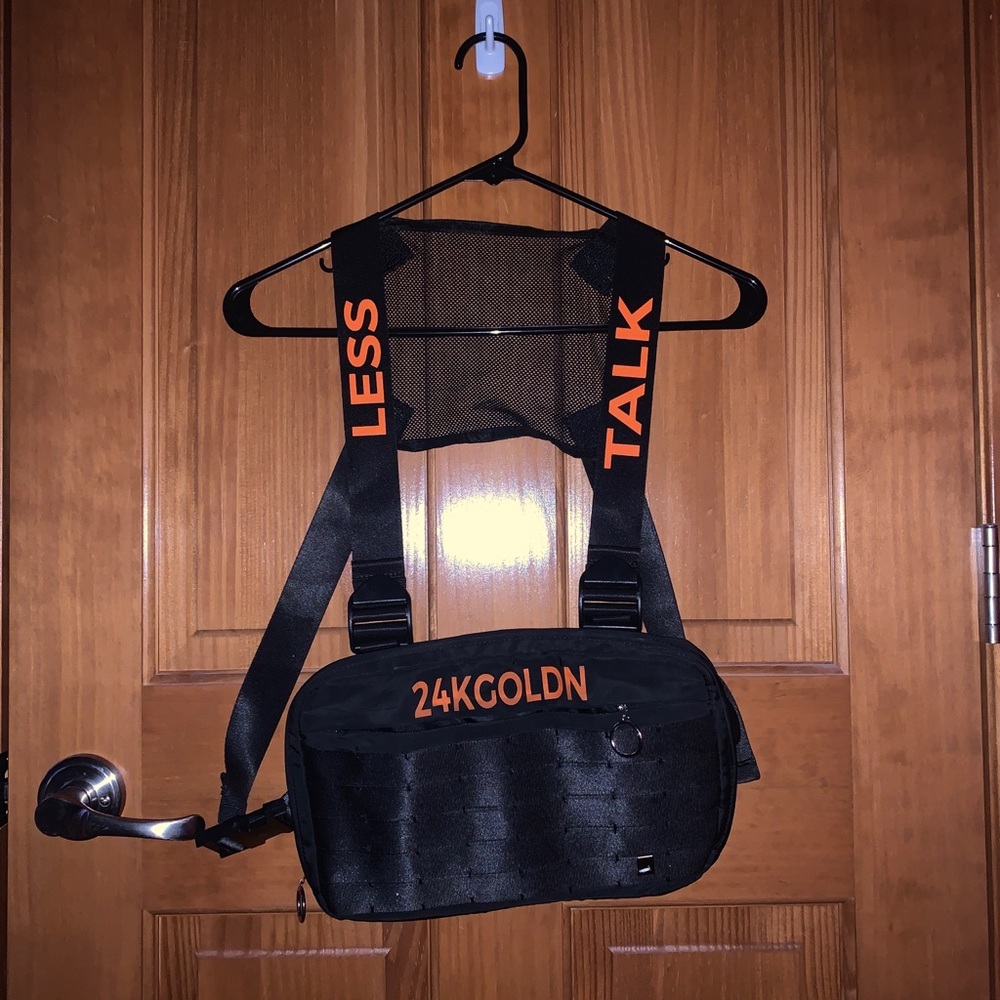 Custom 24kGoldn Chest Bag